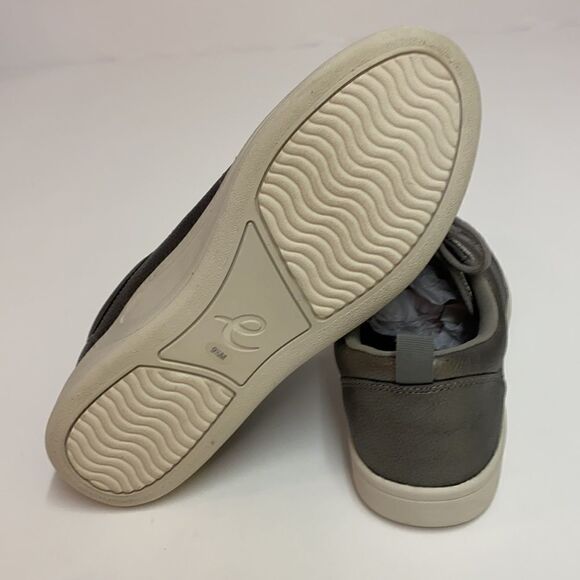 Easy Spirit Freney Dk Grey Metallic Leather Shoes B16B - Picture 7 of 9